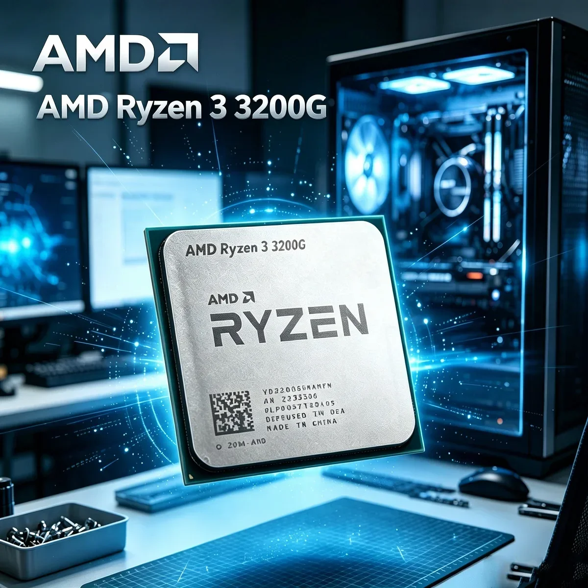 Office Technology - Процессор AMD Ryzen 3 3200G AM4,