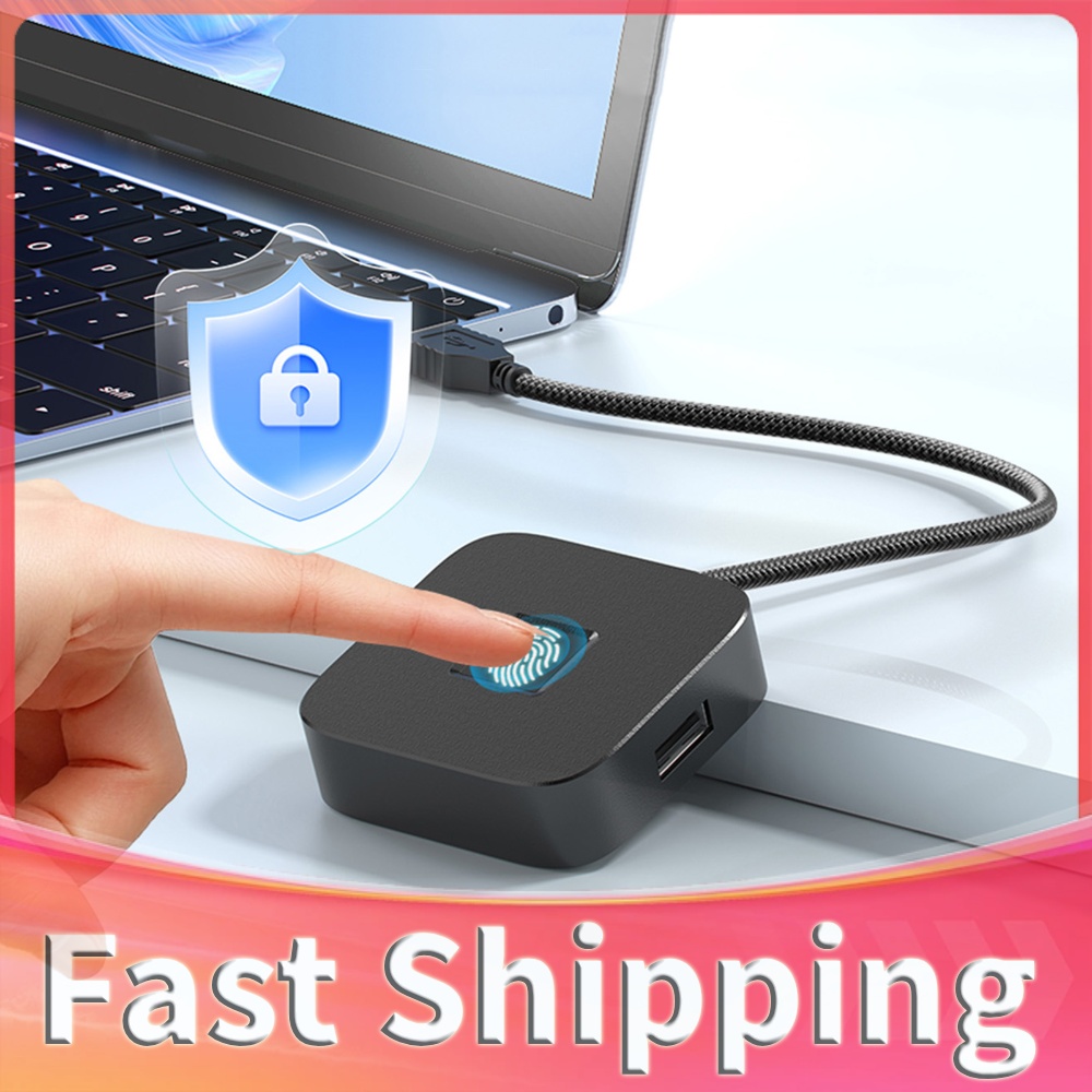 Fingerprint Reader Usb - Сканер отпечатков пальцев с USB-хабом для