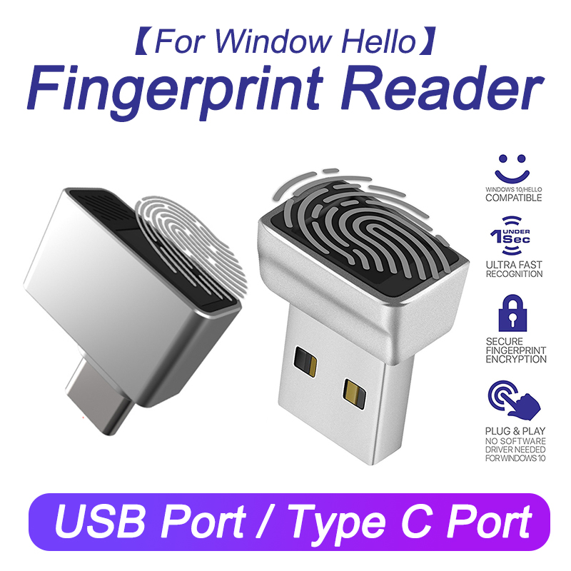Fingerprint Reader Usb - Биометрический сканер для чтения отпечатков пальцев,