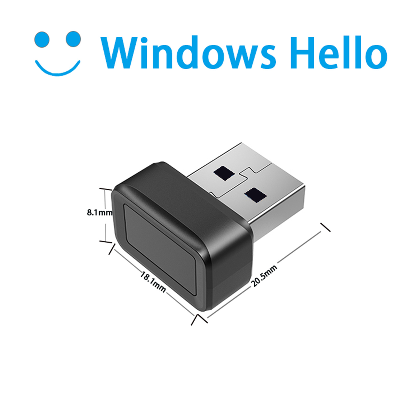 Fingerprint Reader Usb - USB-считыватель отпечатков пальцев для Windows 7/8/10/11,
