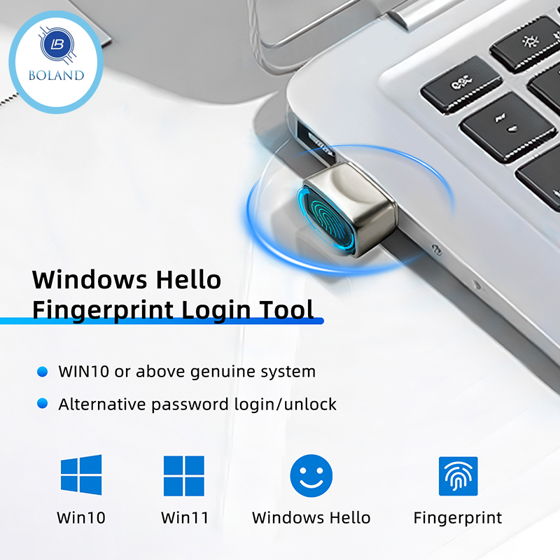 Fingerprint Reader Usb - Мини-биометрический замок входа за отпечатками пальцев,