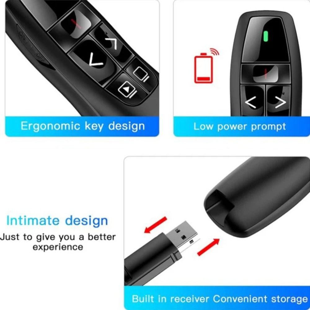 USB-управление Powerpoint, умн – обзор и цена Presentation Remote Laser