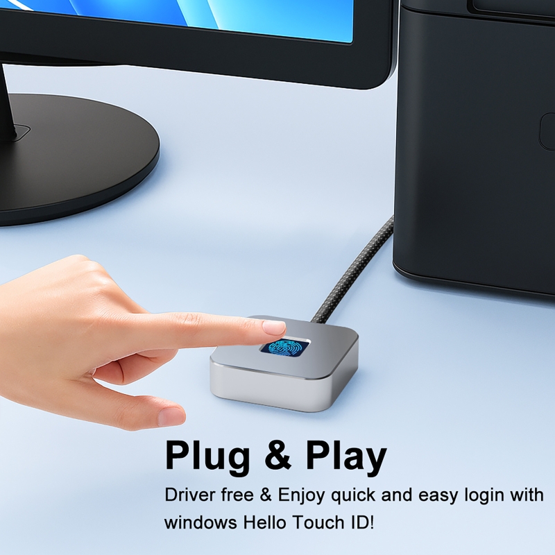 USB-сканер отпечатков пальцев  – обзор и цена Fingerprint Reader Usb