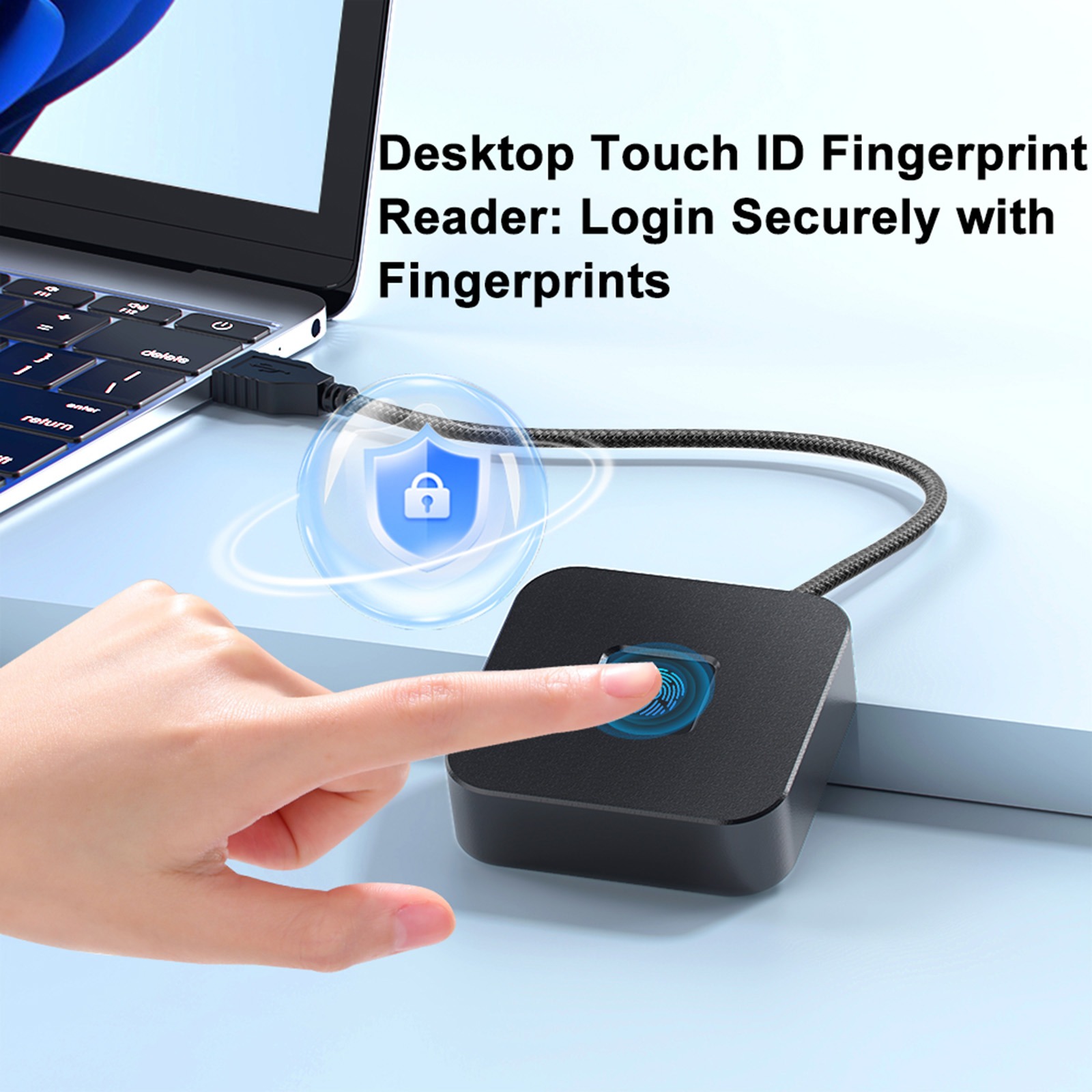 USB-сканер отпечатков пальцев  – обзор и цена Fingerprint Reader Usb