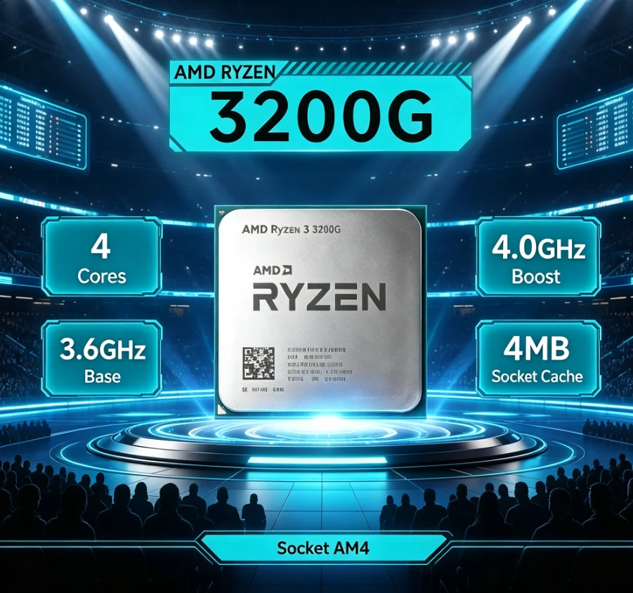 Процессор AMD Ryzen 3 3200G AM – обзор и цена Office Technology