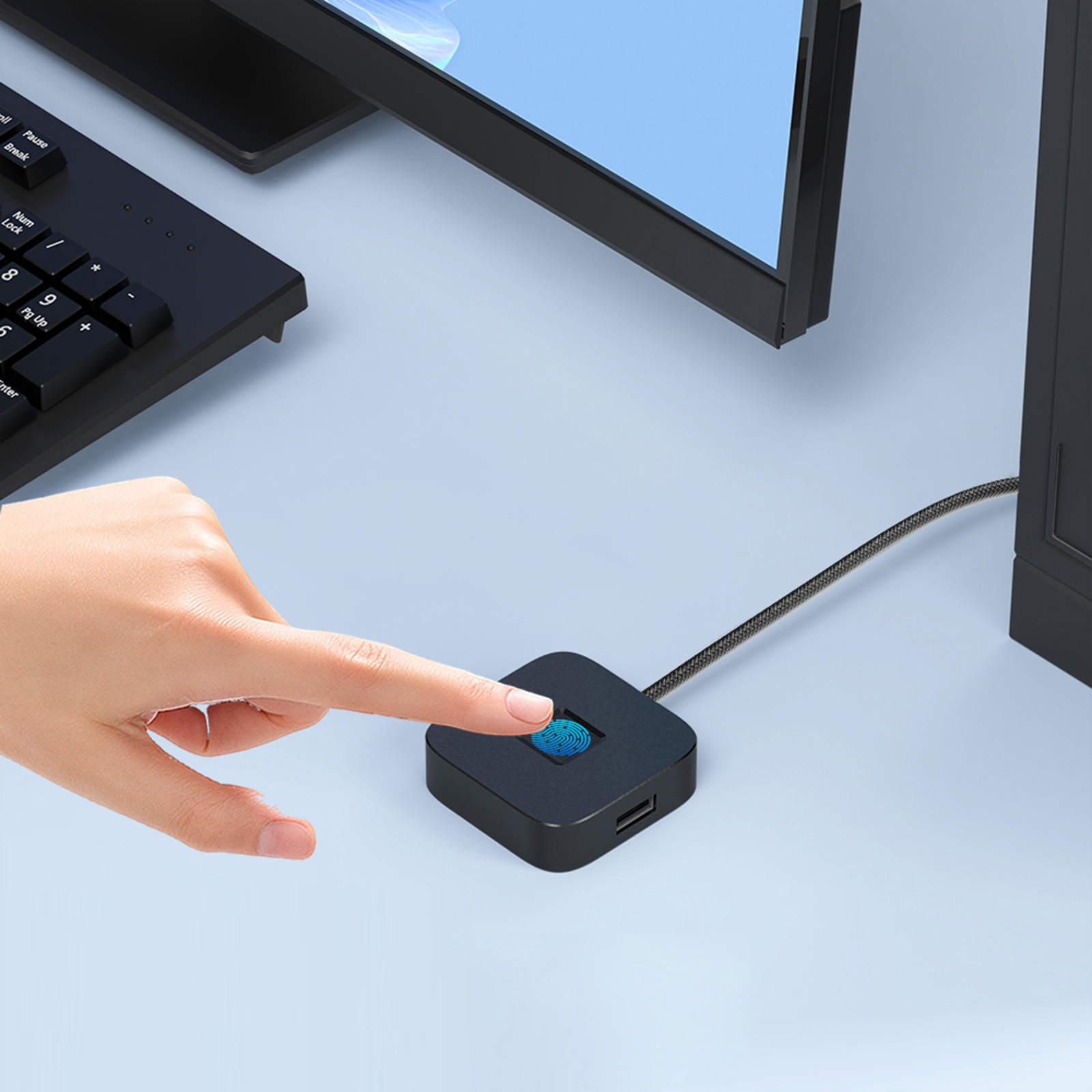 Сканер отпечатков пальцев с US – обзор и цена Fingerprint Reader Usb