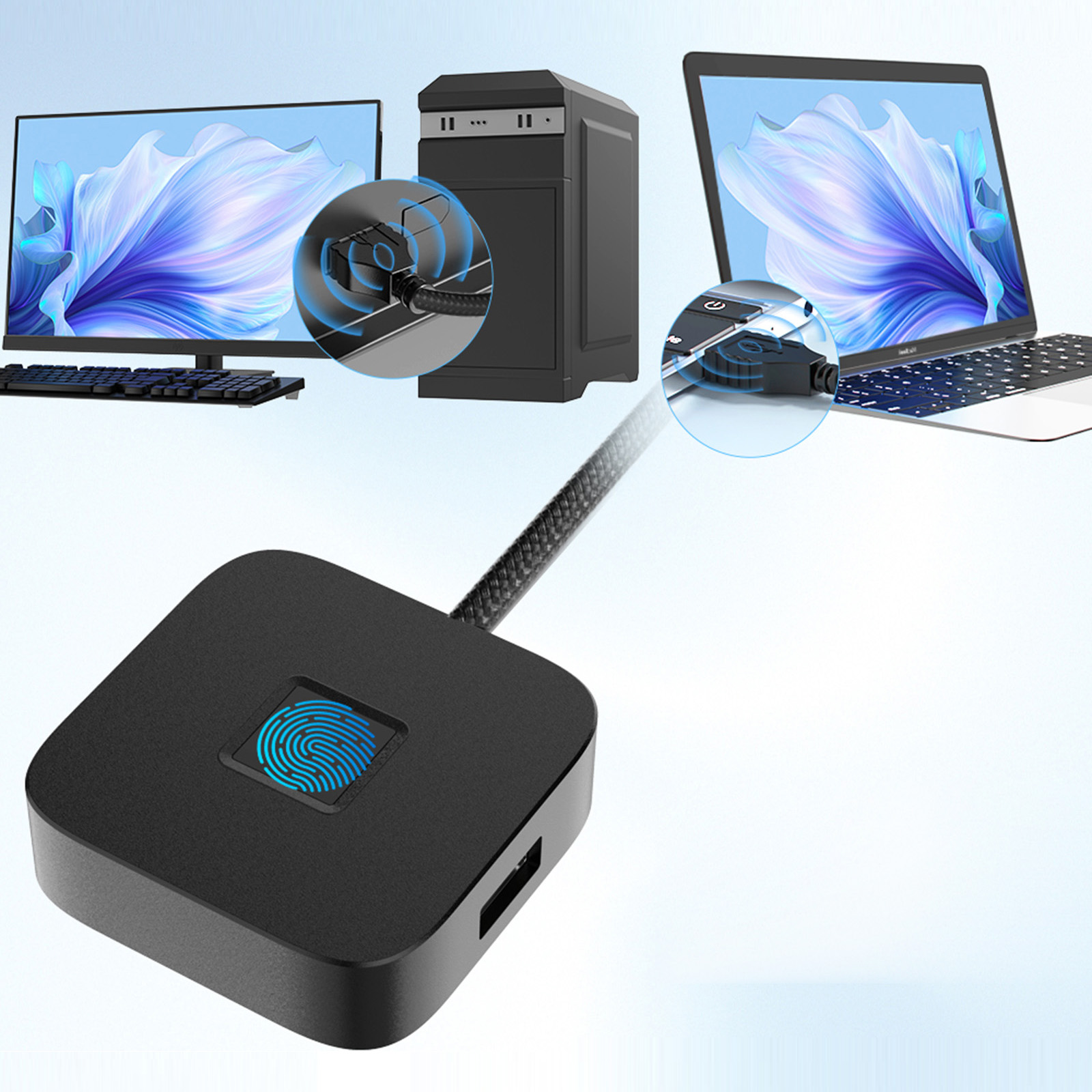 Сканер отпечатков пальцев с US – обзор и цена Fingerprint Reader Usb