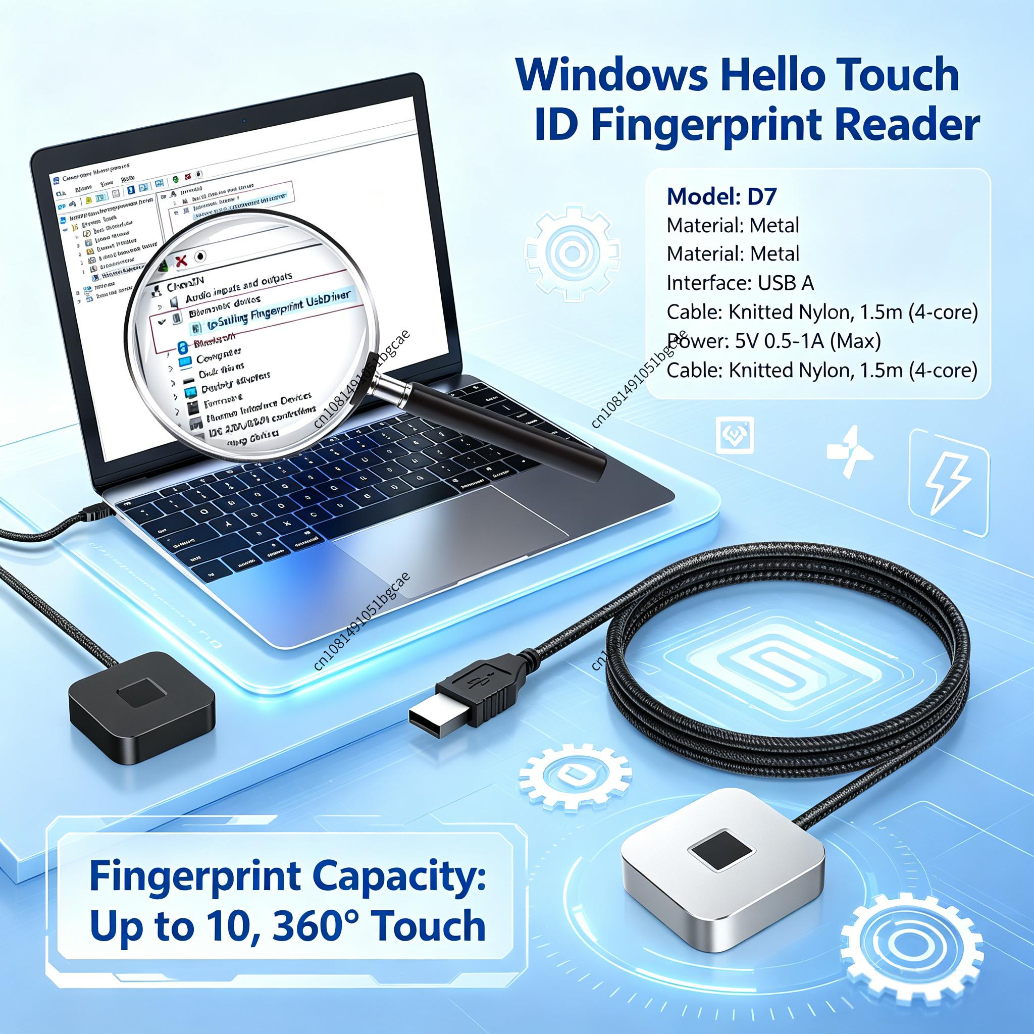 USB-сканер отпечатков пальцев  – обзор и цена Fingerprint Reader Usb