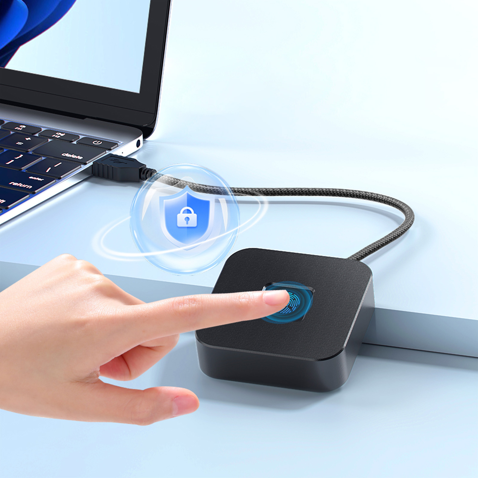USB-сканер отпечатков пальцев  – обзор и цена Fingerprint Reader Usb